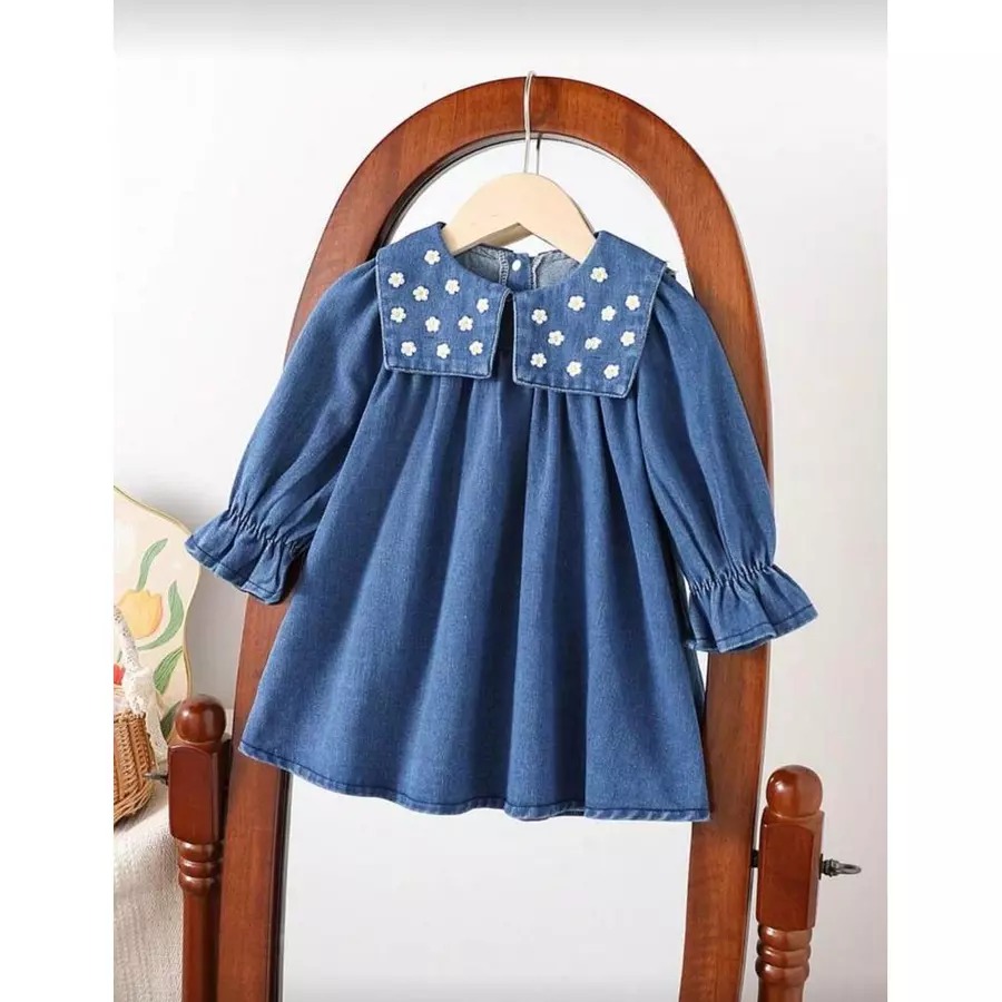 ELARA - DRESS ANAK PEREMPUAN KOREAN STYLE