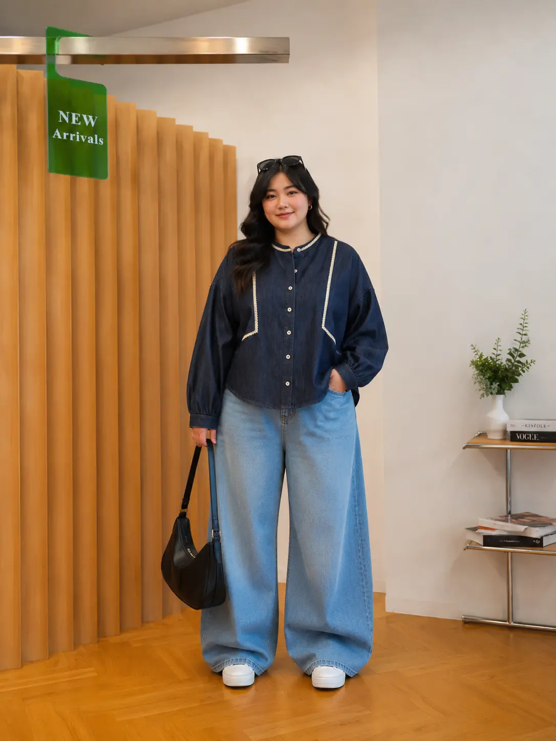 YABELLA - BLOUSE KOREA JUMBO - BLOSE KOREAN STYLE PLUS SIZE