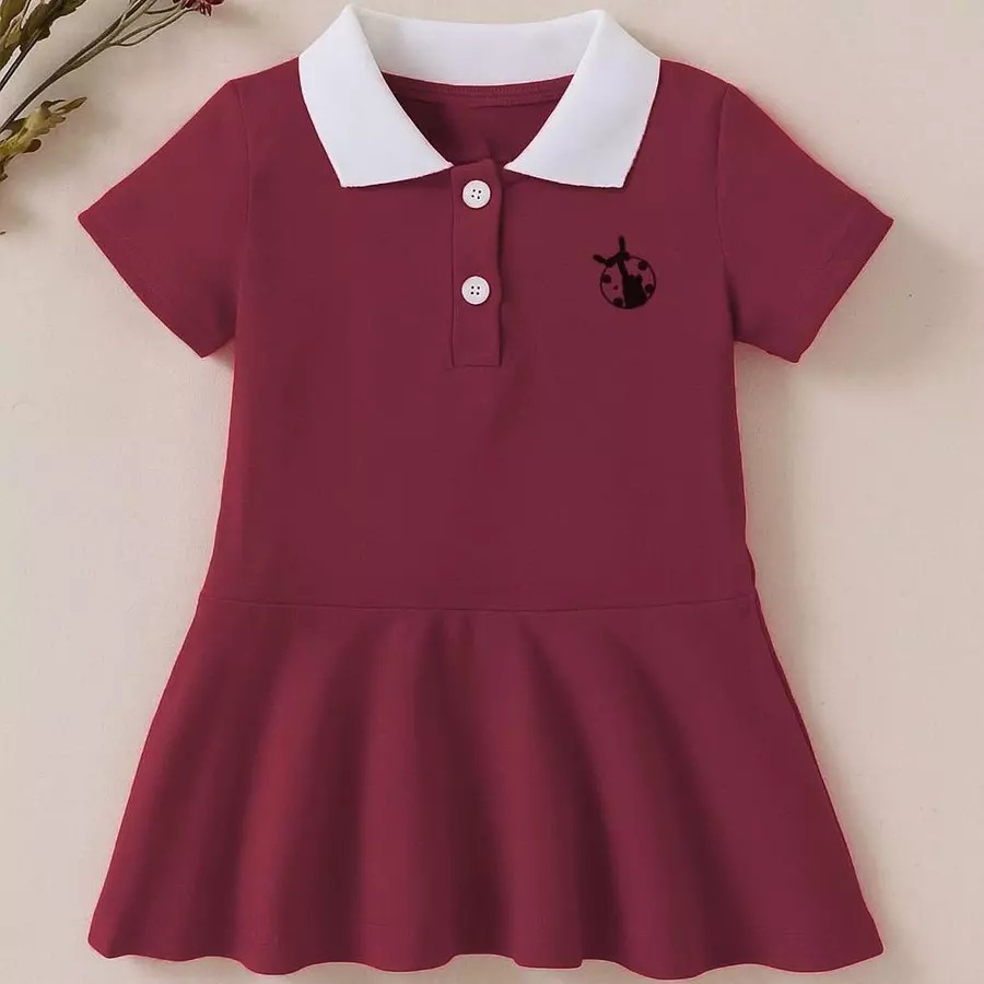 PASTIKA - DRESS ANAK KOREAN STYLE Gaya Korea Trendi Kaos Combed