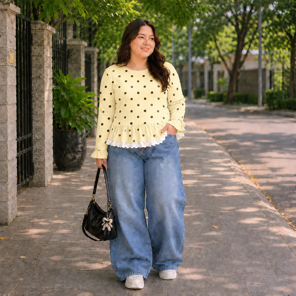 FIDELIA - BLOUSE JUMBO KOREAN TERBARU - BLOUSE JUMBO KEKINIAN