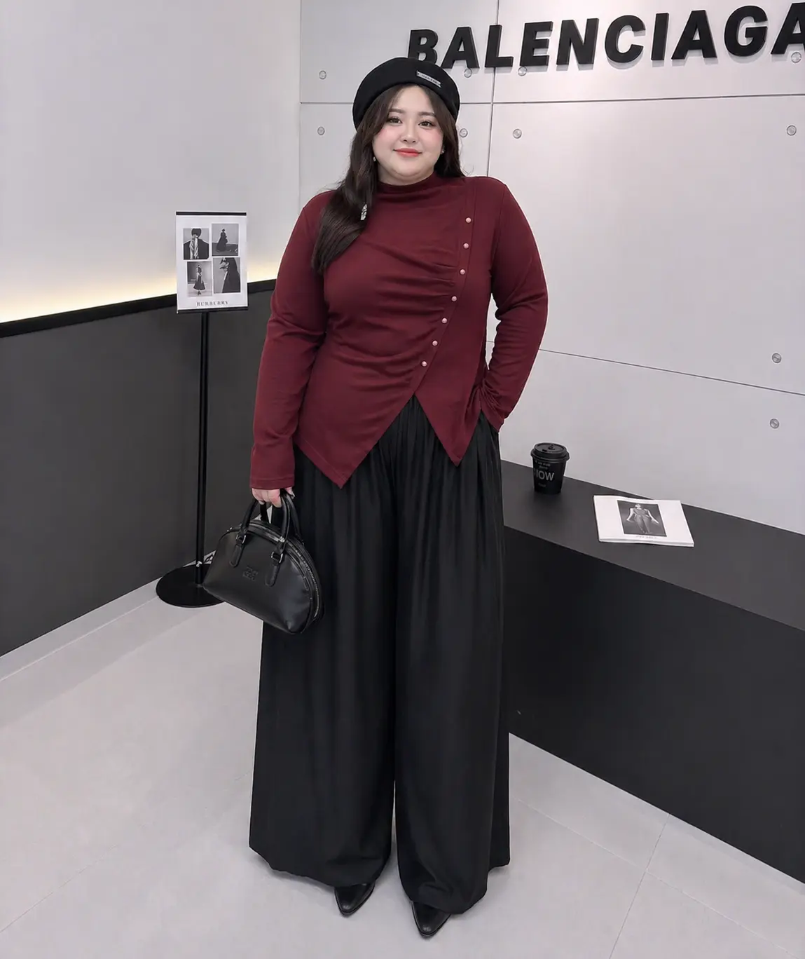 ASARINA - BLOUSE JUMBO KOREA - BLOUSE PLUS SIZE KOREAN STYLE