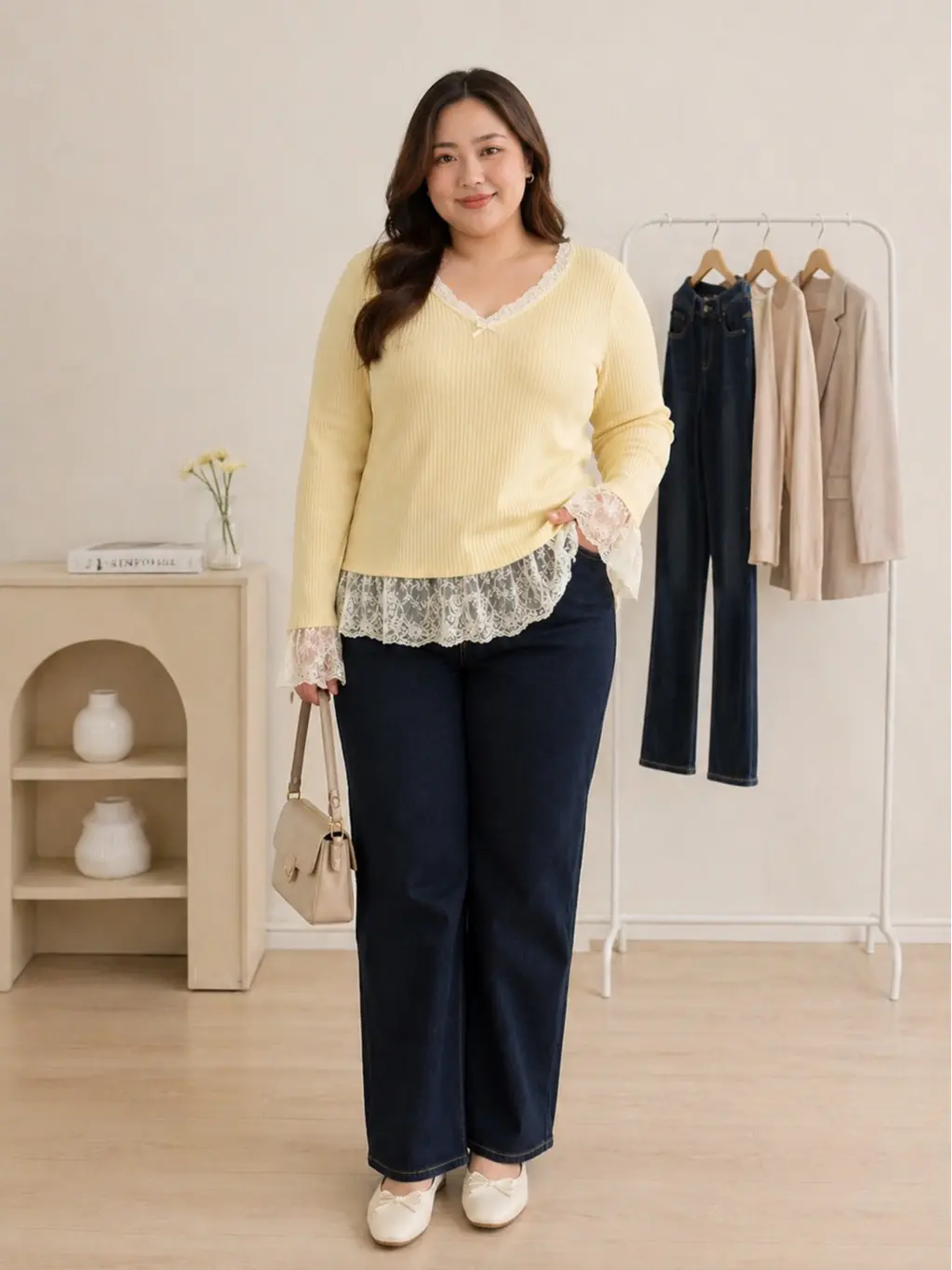 JULIANA - BLOUSE JUMBO KOREA - BLOUSE PLUS SIZE KOREAN STYLE